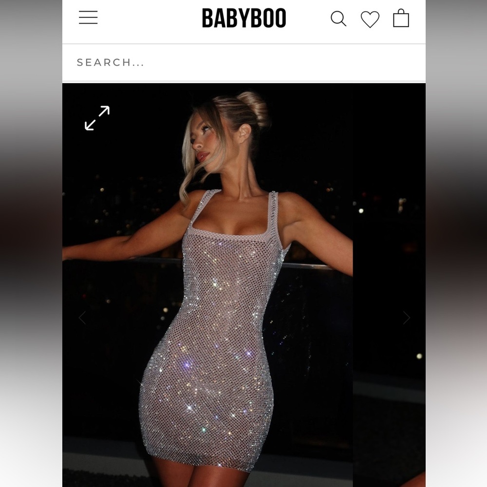 BABYBOO Petra Mini Dress - Size Small